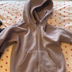 Purple hoodie